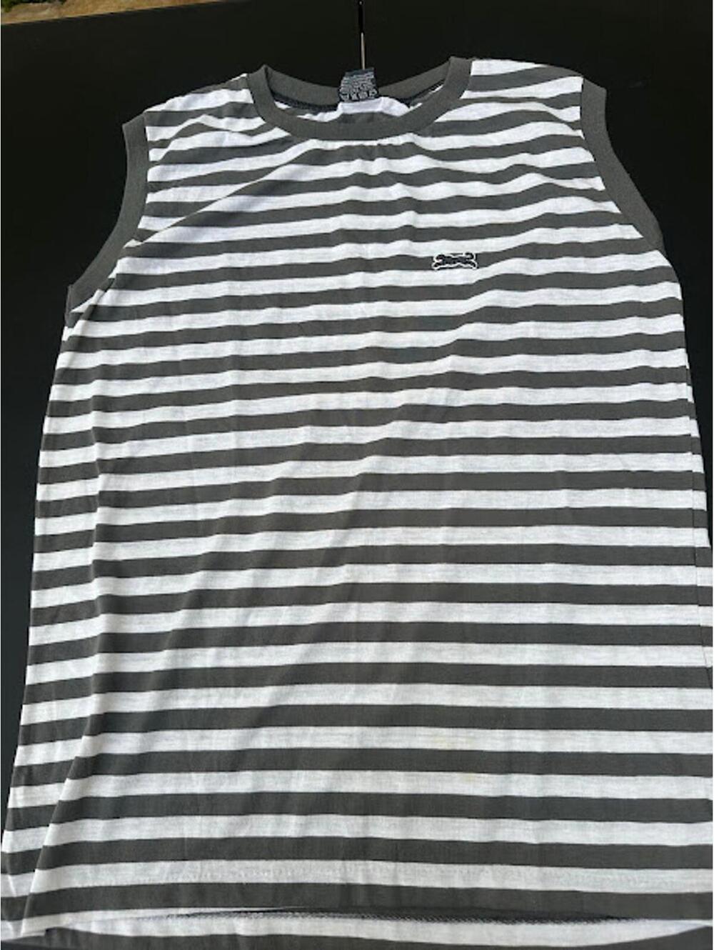 Le Tigre Striped Tank Made in USA L